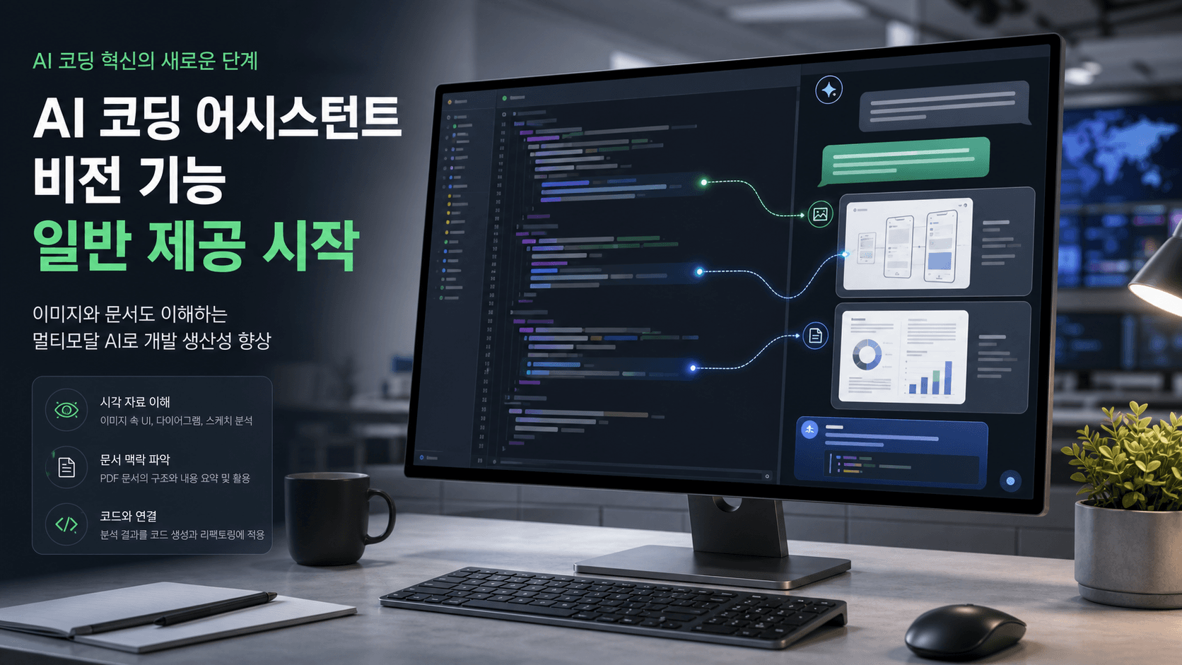 GitHub Copilot, 이미지·PDF 이해하는 Vision 기능 정식 제공